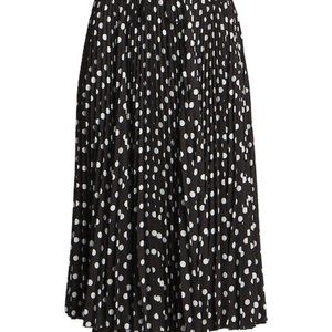 NWOT The Marc Jacobs Polka Dot Pleated Skirt